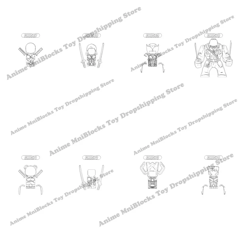 Фигурки героев Диснея из аниме