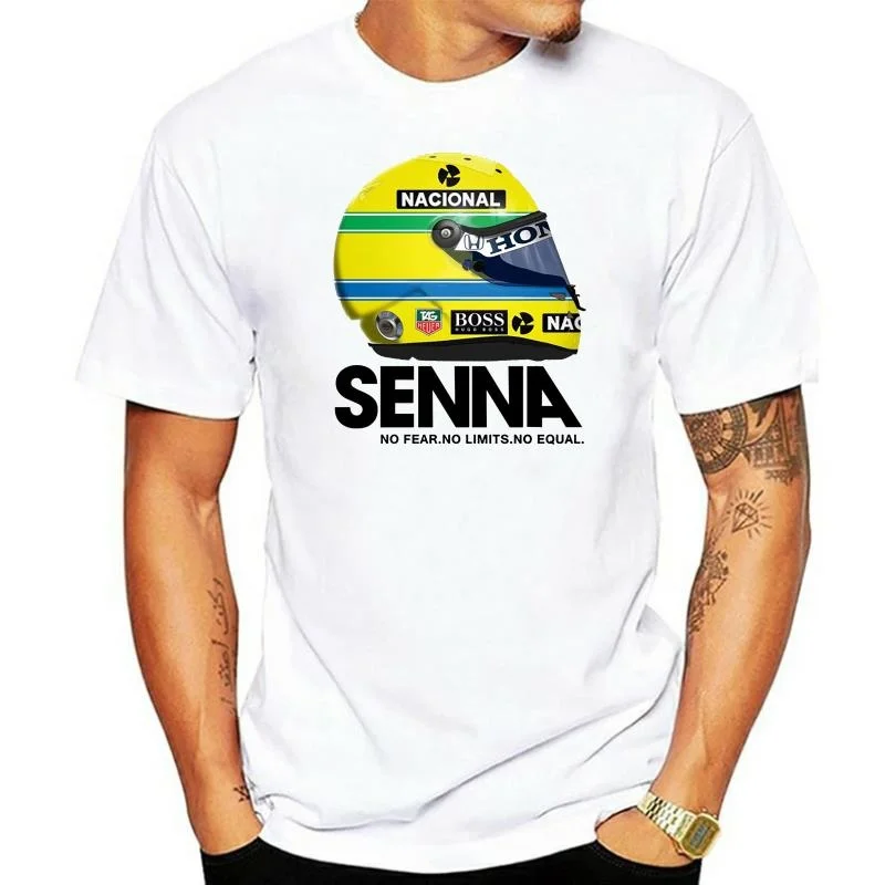 

Ayrton Senna T-shirt For Men Plus Size 5XL 6XL Couple Shirt