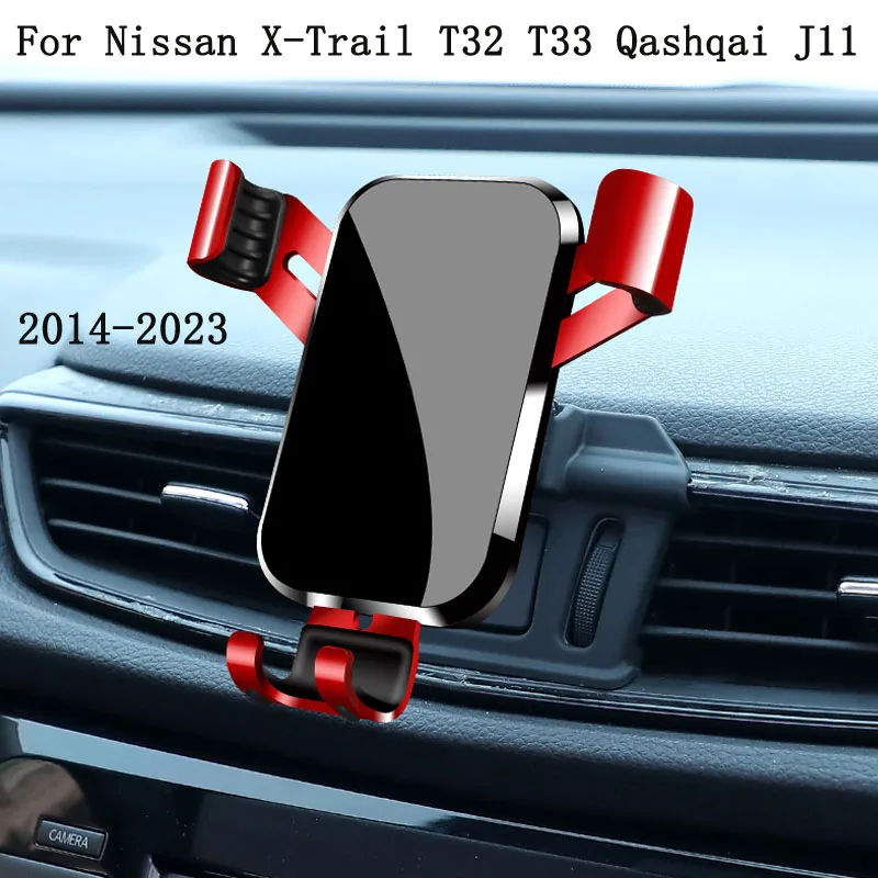 

Car Mobile Phone Holder For Nissan X-Trail T32 T33 Qashqai J11 2022 Air Vent GPS Gravity Stand Special Mount Navigation Bracket