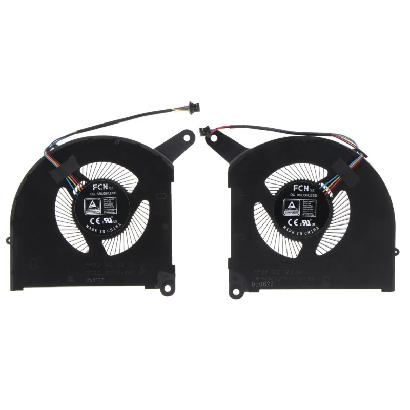 

Laptop CPU GPU Cooling Fans for GIGABYTE AERO 16 17 YE5 XE5 RP86YE RP87YE5 Computer Notebook Cooler Fans Radiator
