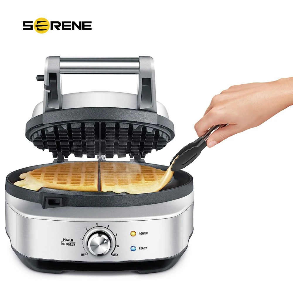 

Breville BWM520XL No-Mess Waffle Maker, Brushed Stainless Steel,Silver