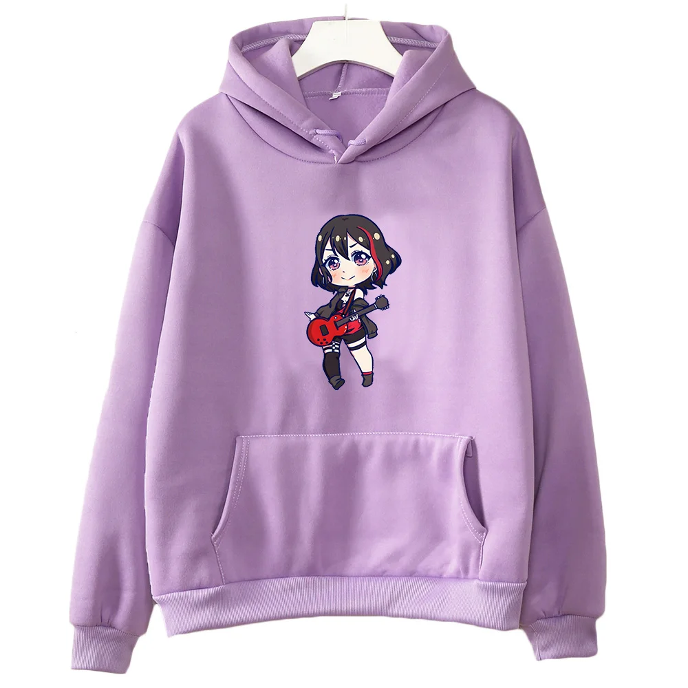 

BanGG Dream Ran Mitake Kawaii Anime Hoodie Women Autumn New Casual Sweatshirt Comfortable Warm Hooded Pullovers Full Sleeve Tops