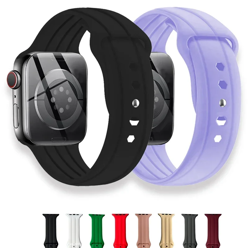 Силиконовый ремешок для Apple Watch Band