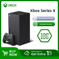 Microsoft Xbox Series X 1TB разблокированная версия видеоигровых консолей XBOX X Беспроводной контроллер консоль до 120 FPS