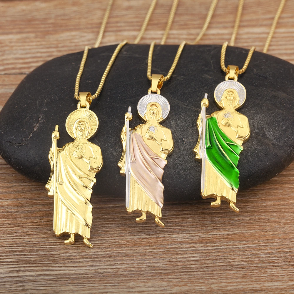 Женская цепочка с подвеской Дева Мария универсальная до ключицы размер S/M/L