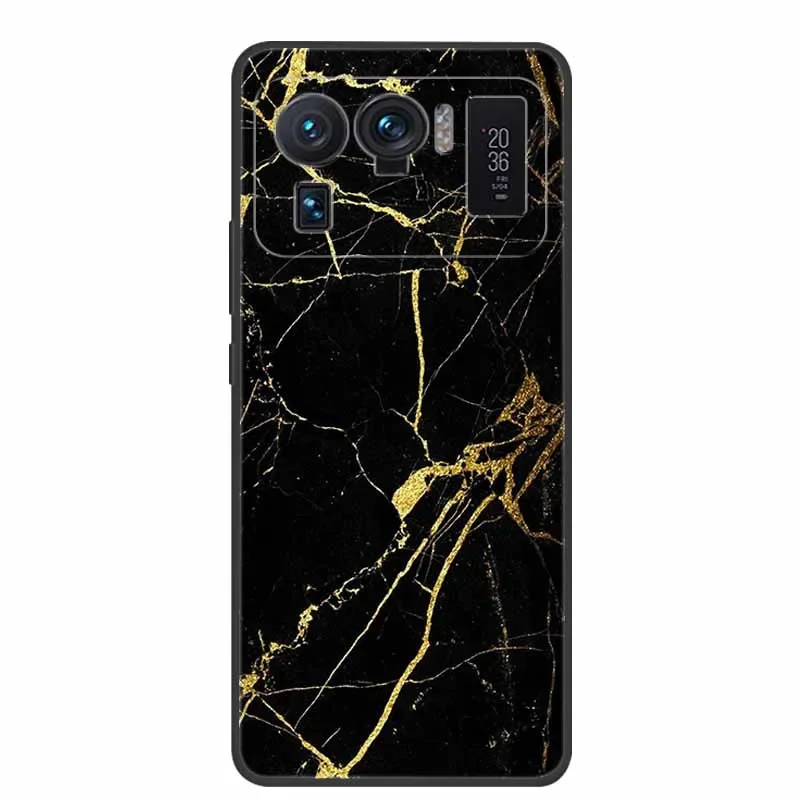 Для Xiaomi Mi 11 Ultra Case Роскошные модные мягкие силиконовые чехлы для телефонов из ТПУ