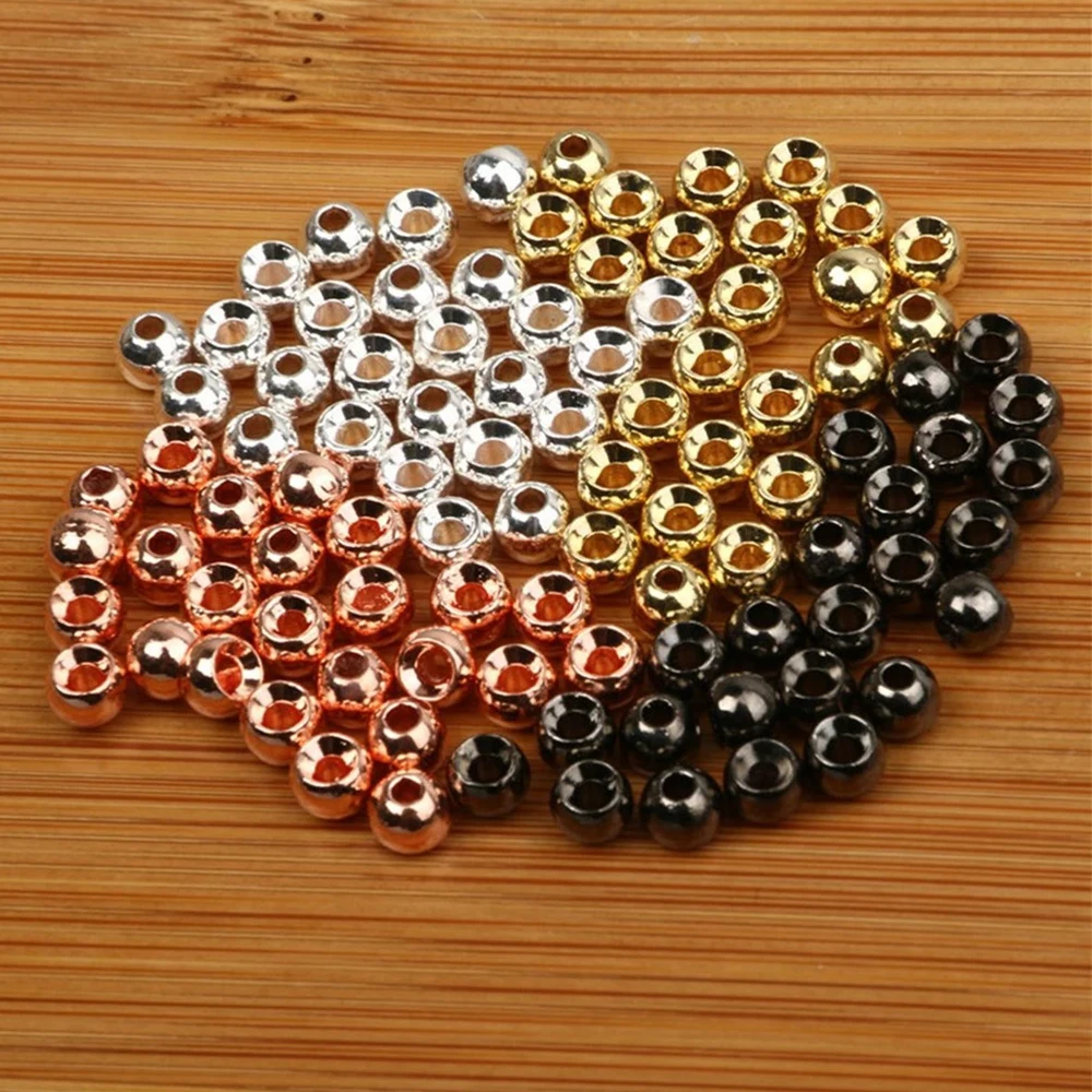 

25Pcs/lot Nice-Designed Slotted Tungsten Beads Fly Tying Beads Tungsten 2mm/2.5mm/2.8mm/3.3mm/3.5mm Fly Tying Material