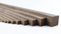 5pcs width20mm thickness20mm length300mm diy solid wood craft black walnut stick