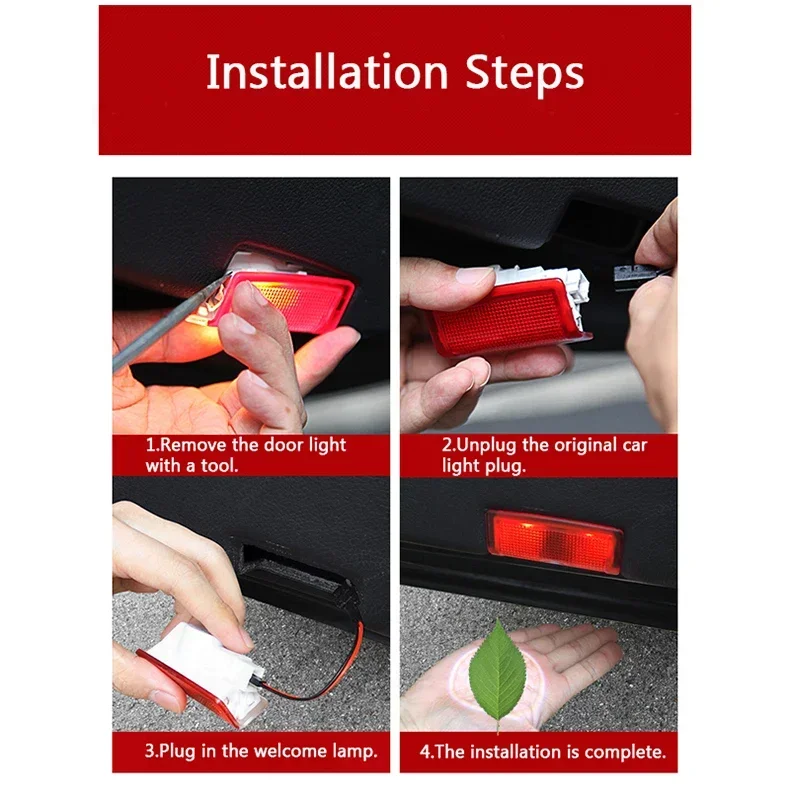 2 шт. автомобильный светодиодный LHD ogo дверной светильник проектор для Mercedes Benz E W212