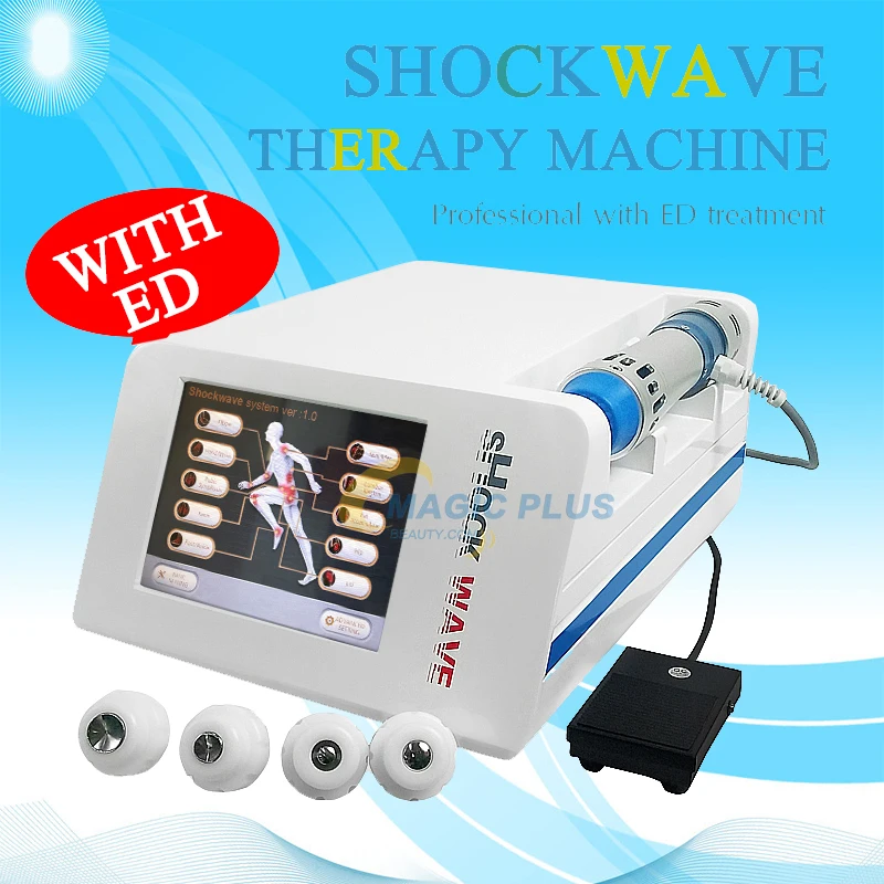 

Electromagnetic Focused Shock Wave Therapy Machine With ED Treatment Pain Relief Extracorporeal Physiotherapy Shockwave Massager