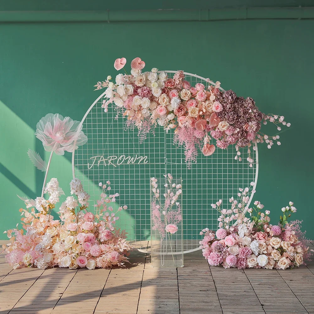 Светло-розовый ручной работы Fiori Artificiali Per La Decorazione Свадебное украшение для