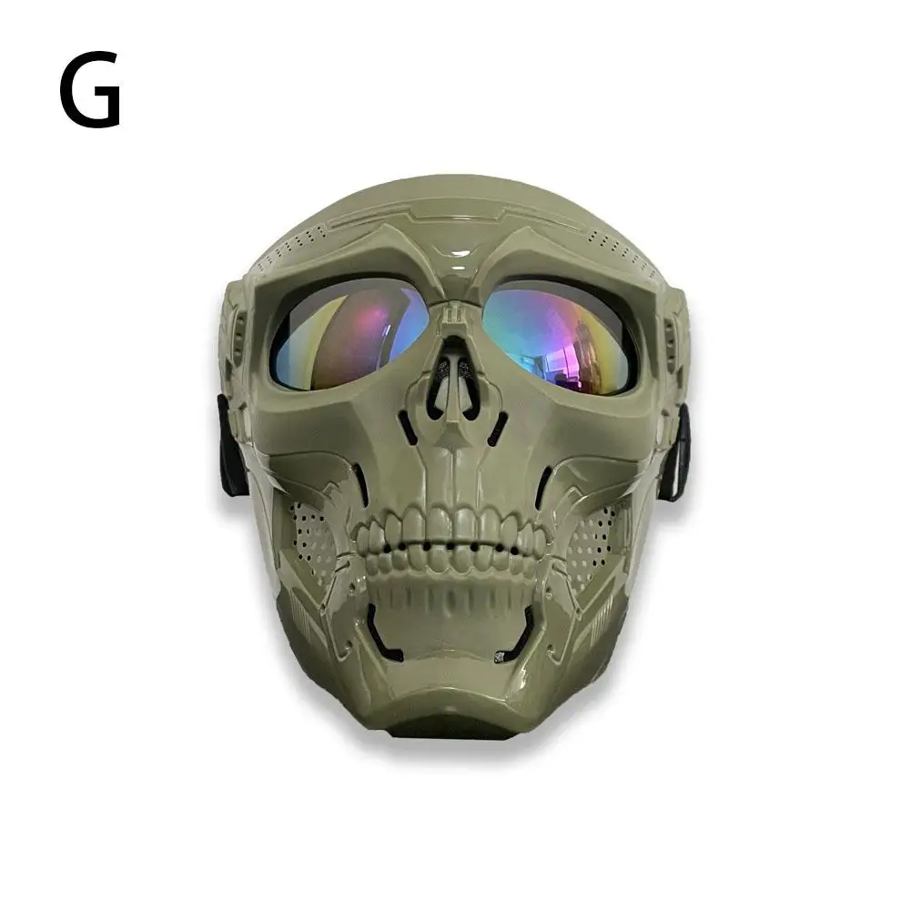 

Маска Для Лица В Стиле Мотоциклетной Экипировки С Дизайном Черепа, Ретро-маска Harley, Ветрозащитная, Пылезащитная