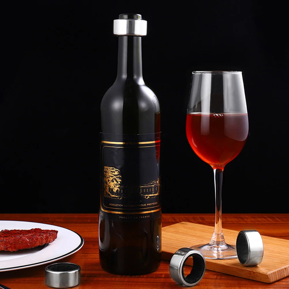 12 шт. Catcher Anti-pour кольцевые бутылки капельная пробка фланелевые кольца из