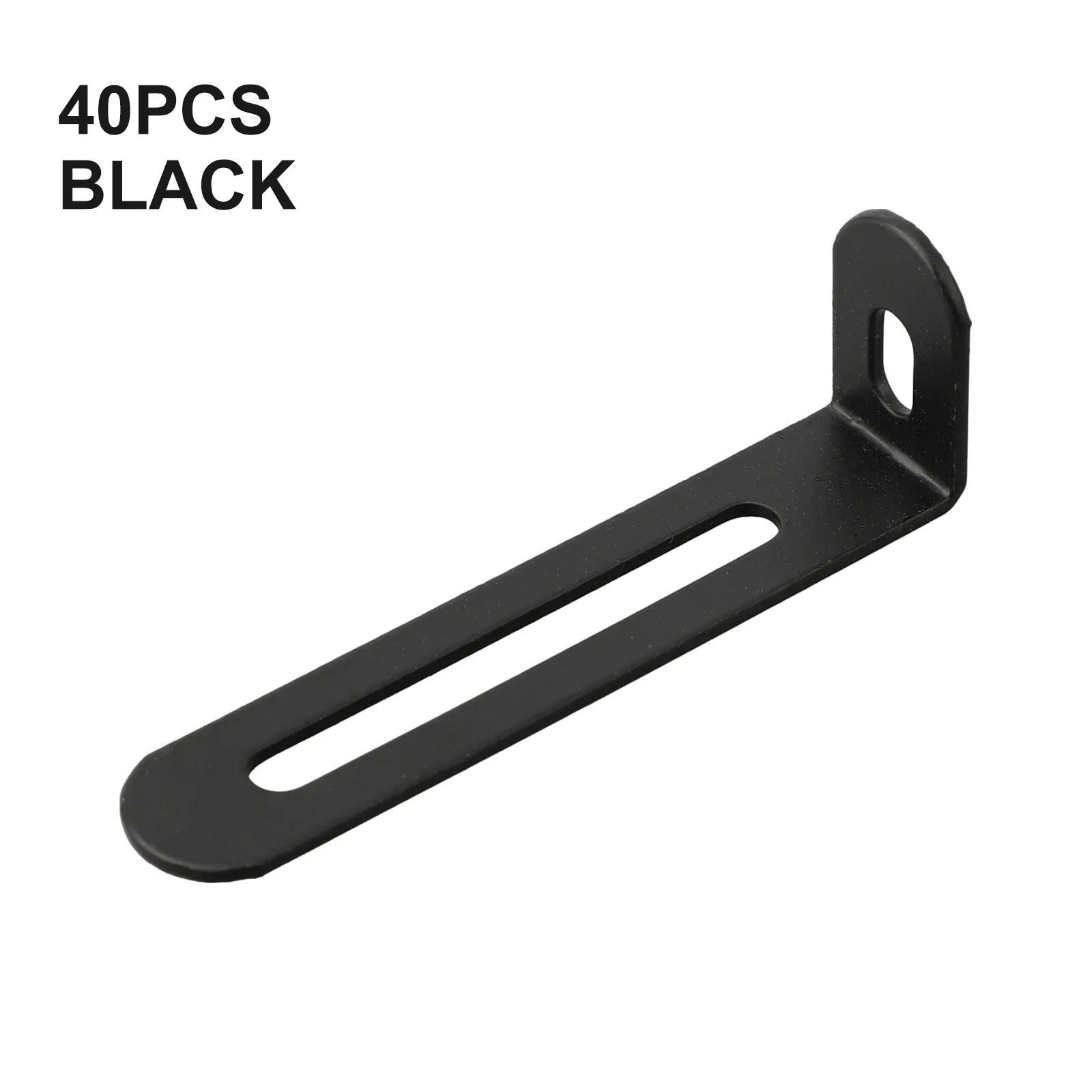 40 шт. L-образный угловой кронштейн из нержавеющей стали