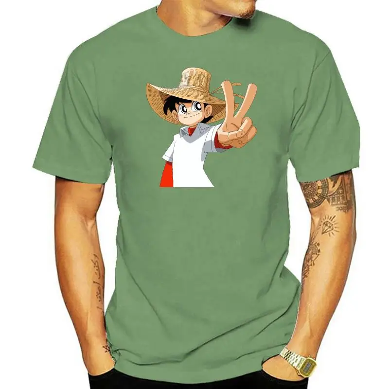 

T-SHIRT MAGLIA SAMPEI RAGAZZO PESCATORE CARTONE ANNI 80 - 1 S-M-L-XL