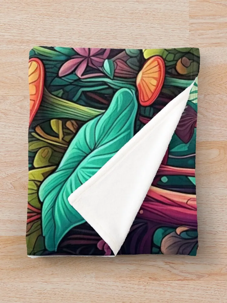 Одеяло Инший мирный лес забавный подарок одеяла украшения для диванов волосатые