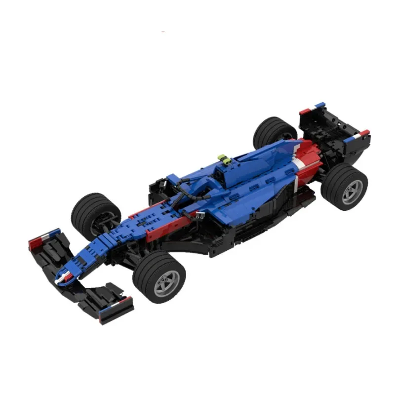 MOC-87359 Formula Super Racing F1 A521 гоночный автомобиль в сборе строительный блок модель MOC