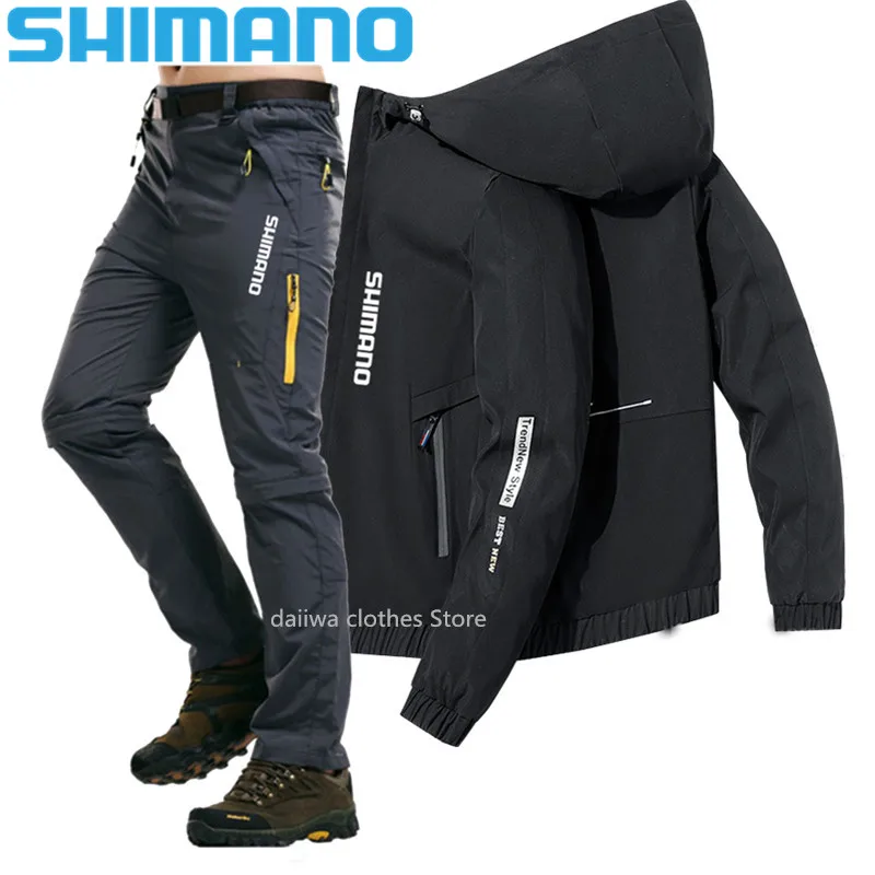 

Водонепроницаемый ветрозащитный рыболовный костюм Shimano, тонкая дышащая быстросохнущая одежда для рыбалки, Походов, Кемпинга, спорта на отк...