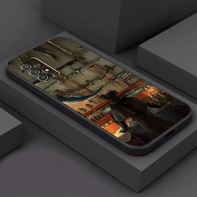 

Bloodborne GAME Bandai Phone Cases For Samsung Galaxy A21S A31 A72 A52 A71 A51 5G A42 5G A20 A21 A22 4G A22 5G A20 A32 5G A11