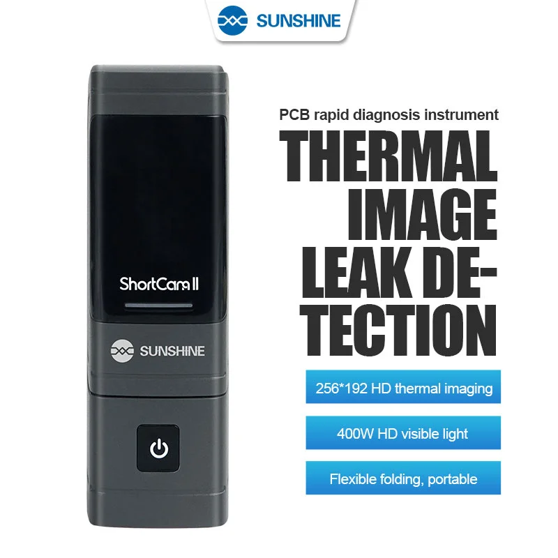 

Sunshine Portable PCB Shortcam II Thermal Imager Camera PCB Motherboard Fault Diagnosis Instrument Leak Detection Tool for PCB