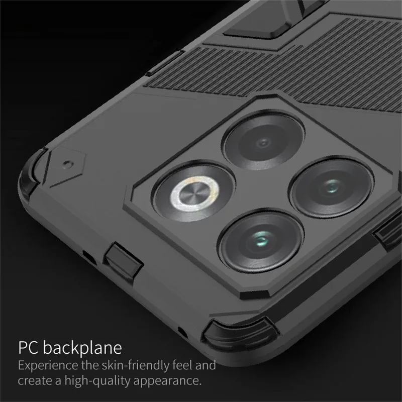 For OnePlus ACE Pro 5G Case OnePlus ACE Pro Cover Shockproof Hard Armor PC Stand Silicone Bumper For OnePlus ACE Pro 6.7 Inch