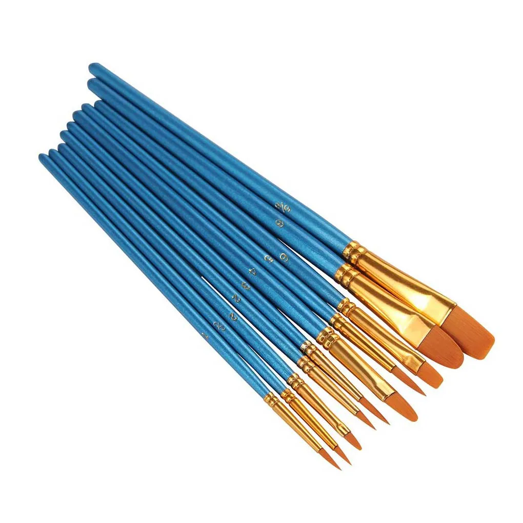 

Набор кистей для рисования акварелью, 10 шт.