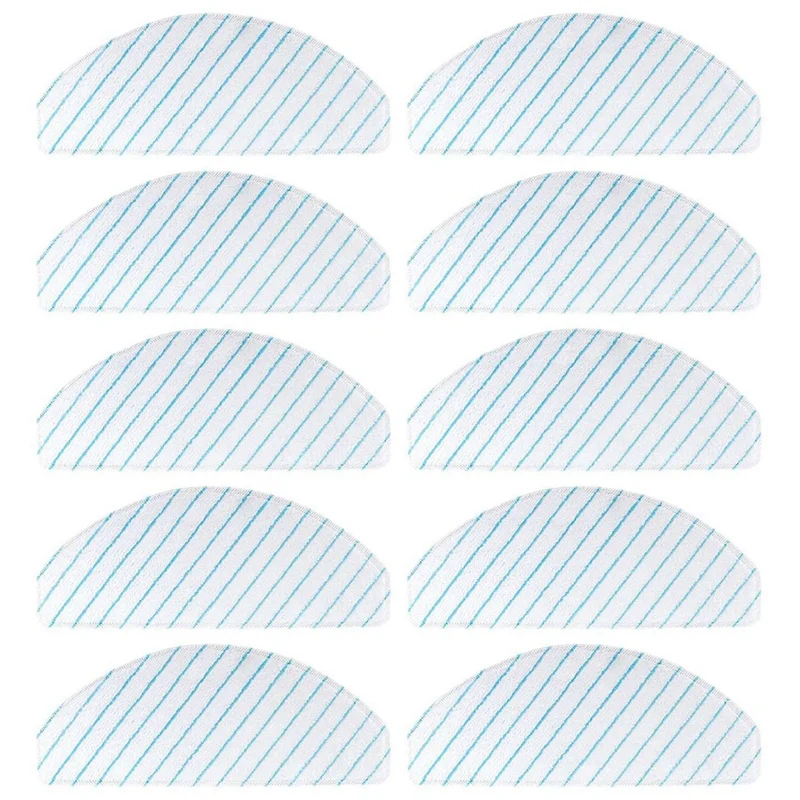

50 PCS Replacement Mopping Pads For Ecovacs DEEBOT OZMO T9 Series T8 Series T8 AIVI T8 Max N8 Pro Plus Robot Vacuum
