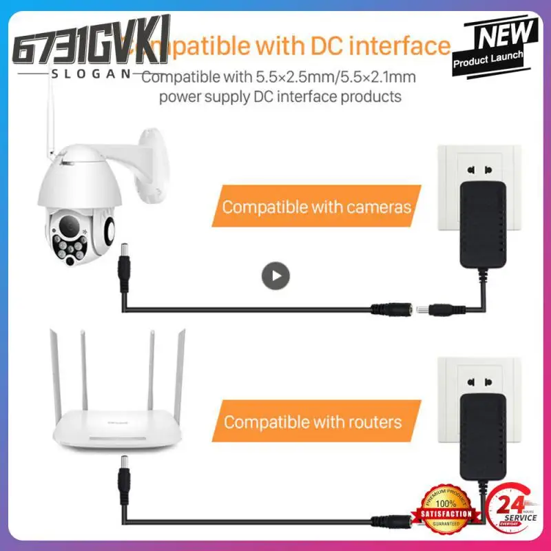 

Power Cable High Quality Reliable Camera Accessories Longer Cable Copper Wire Suitable For Yoosee Cameras Easy To Use Rubber Pvc