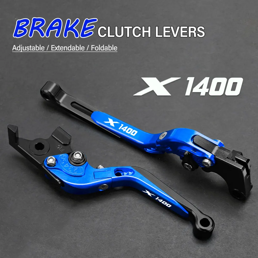 

FOR SUZUKI GSX1400 2001-2006 2007 Motorcycle Hand Brake Clutch Adjustable Levers Handle Folding Extendable Lever grip foldable