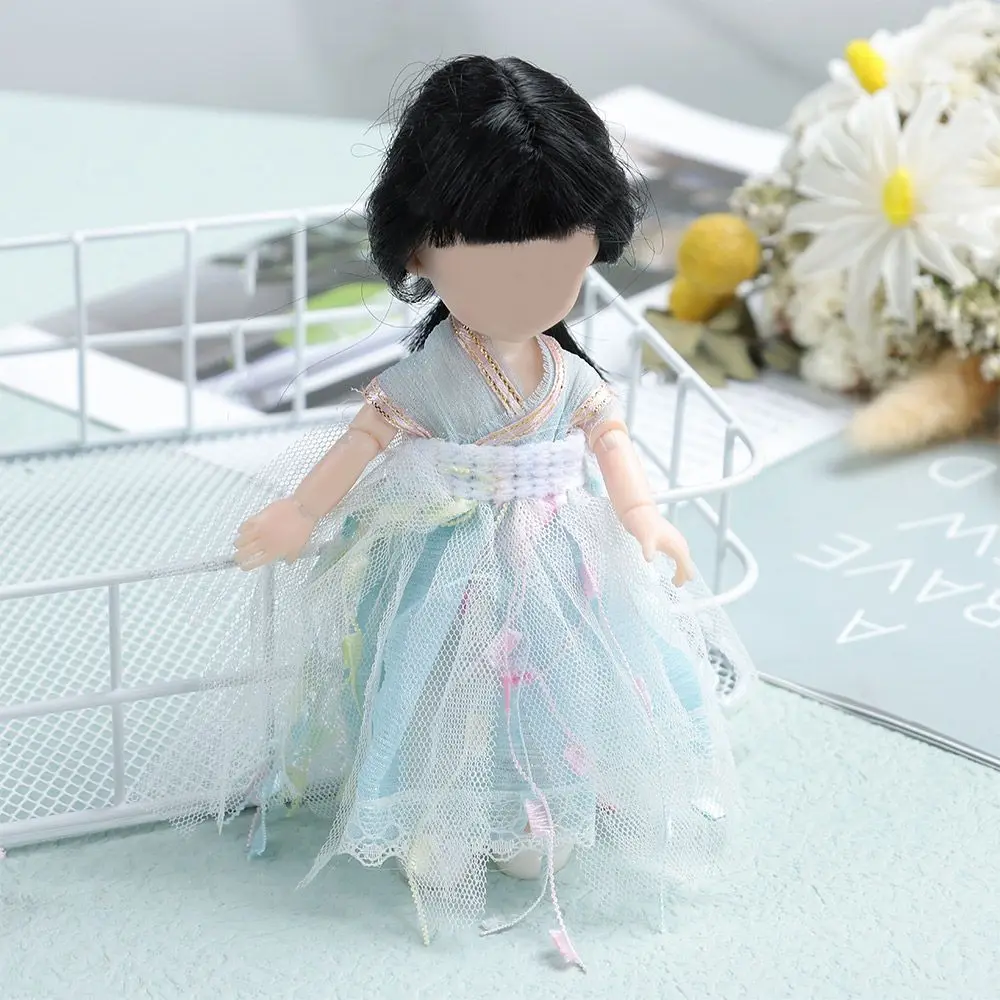 Платье для куклы 16 ~ 17 см игрушки 1/8 шарнирная кукла кружевной плинтус ткань шитья