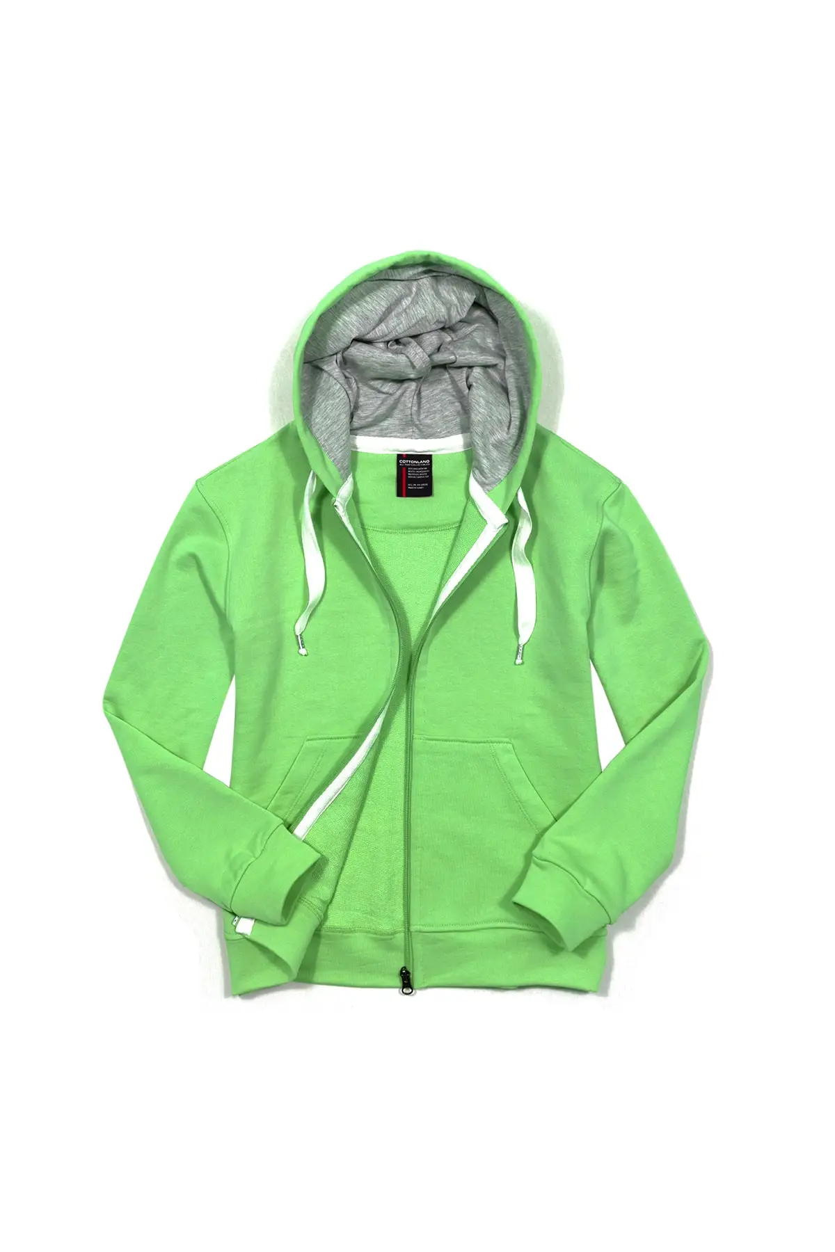 

Women's Sweatshirt Olivia Comfortable Cut Three Thread Cotton Coat Green Hoodies Fashion All Season New Pullovers Fleece lovers Fleece