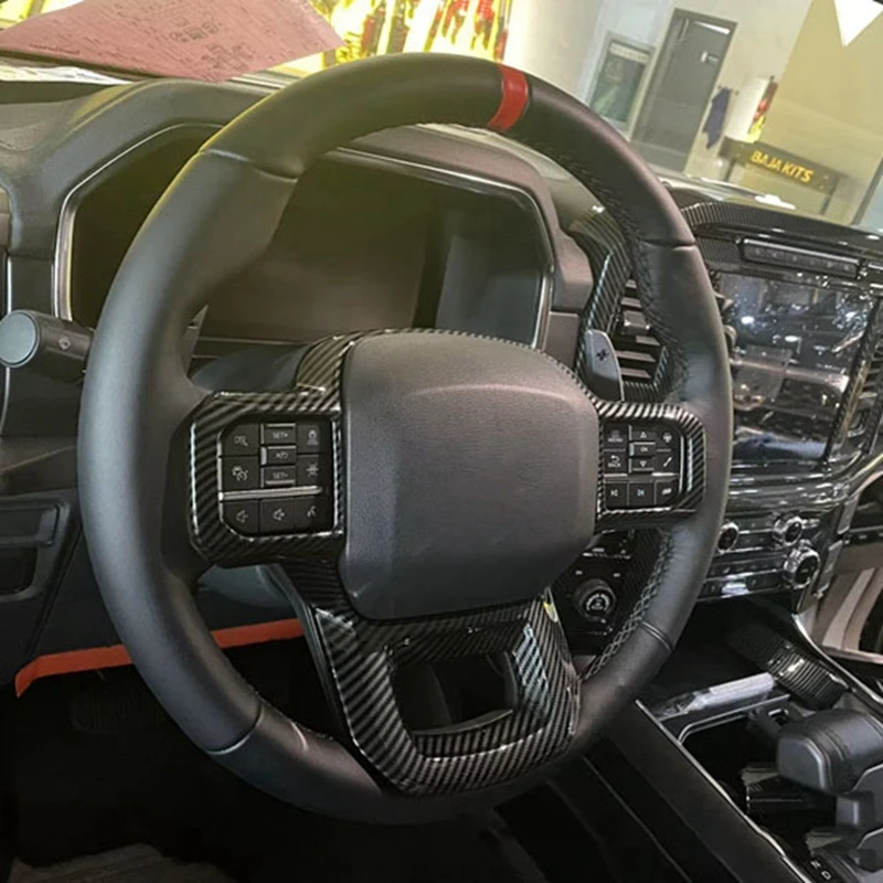 

1 шт., наклейка на панель рулевого колеса автомобиля Ford F150 2022 2023