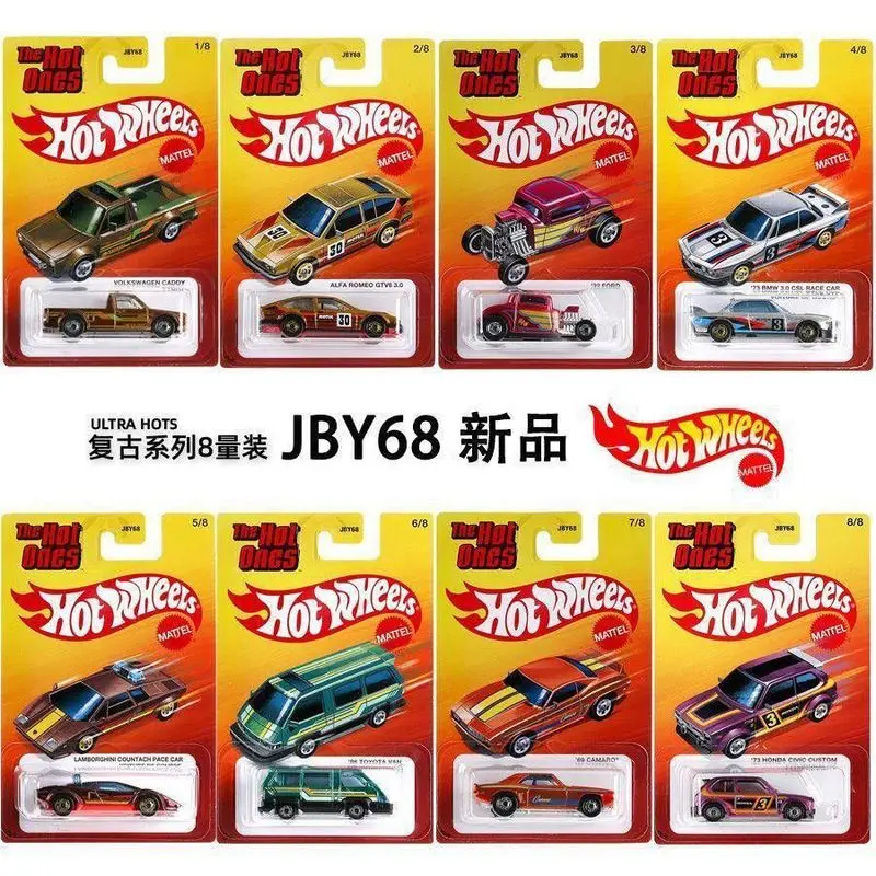 Новые машинки Hot Wheels The Hot Ones Mix 2: Volkswagen, Alfa Romeo, Ford, BMW, Lamborghini, Toyota Camaro, Honda, масштаб 1:64, литые под давлением, из сплава, подарок, игрушка (art.: 3920da71caaec) - 3920da71caaec