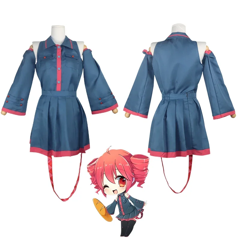 Vocaloid UTAU стресс формула синяя форма Хацунэ Мику взрослая женщина аниме игра