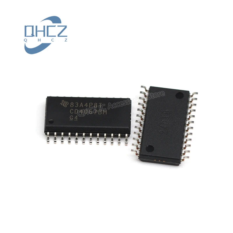 

5 шт./лот CD4067BM SOP-24 SMD широкополосный Одноконтурный 16-ходовой переключатель, новая и оригинальная интегральная схема, Электронная микросхема