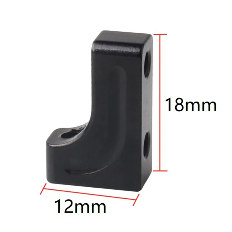 2 шт. металлическое сервокрепление для осевого SCX10 Wraith RR10 Capra SMT10 AX10 1/10 RC гусеничный