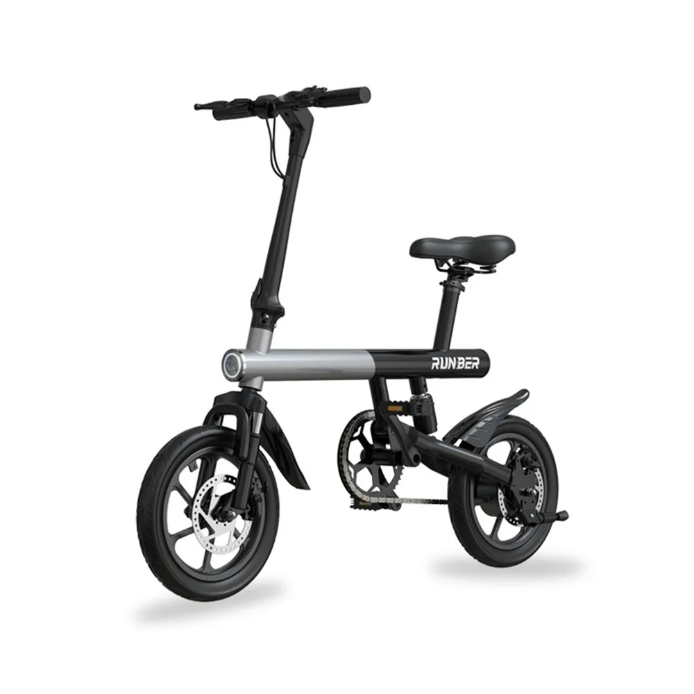 

36v6/8ah Folding Electric Bicycle Intelligence Ultra-Light And Portable 14 Inches E-Bike 350w Brushless Motor Urban Commuter