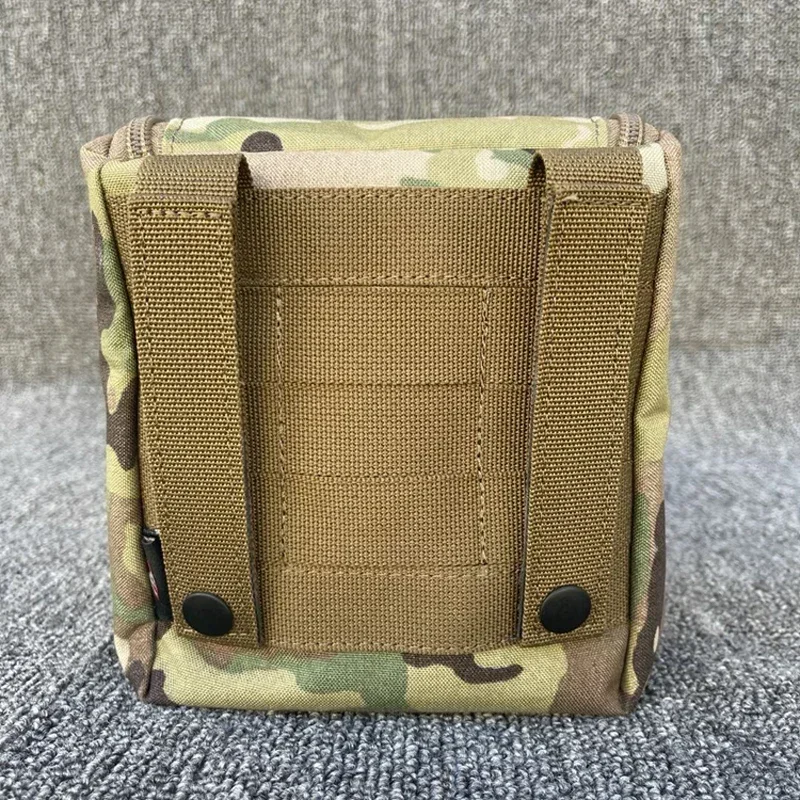 Фото Тактический чехол NVG для страйкбола Molle, очки ночного видения, чехол для батареи, Multicam 500D, медицинская сумка для хранения, снаряжение №4