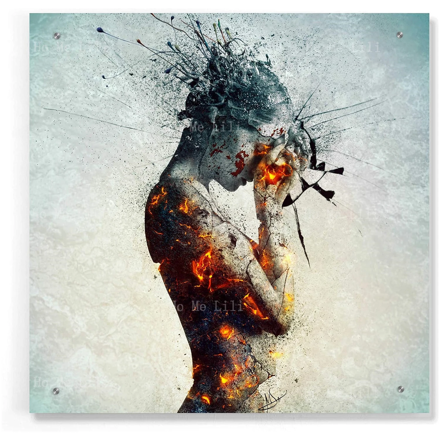 Абстрактная картина по номерам