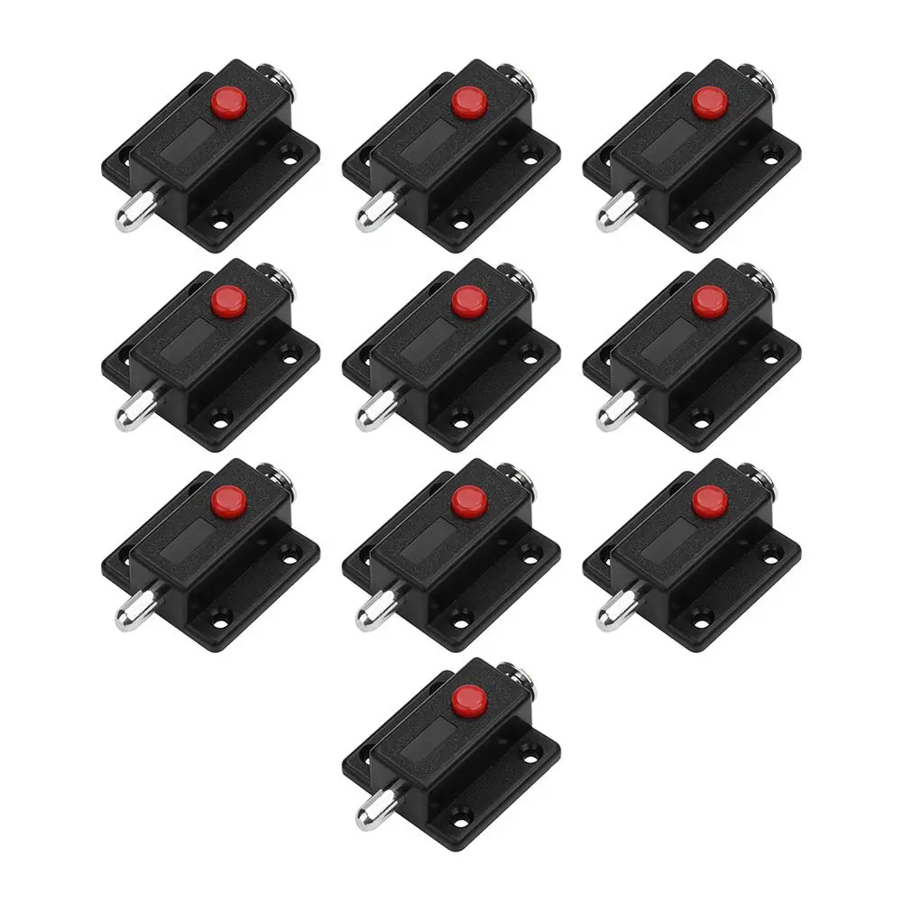 

10 шт. мебельная кнопка безопасности болты для двери шкафа твердая дверная защелка дверь шкафа всасывающая защелка замок