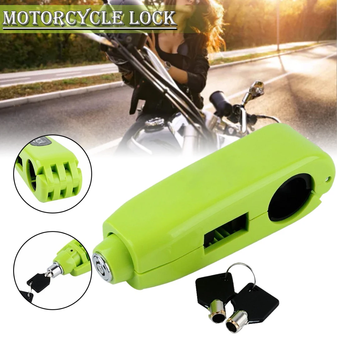 

Motorcycle Grip Lock Throttle Handlebar Anti-theft Lock Durable Brake Lever Safety Scooter Lock For Motorcycle Accessories
