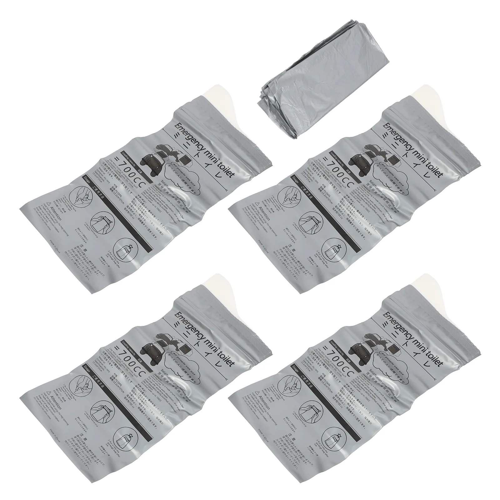 

4pcs Disposable Urinals Vomit Bags Portable Emergency Mini Toilet Bee Bag