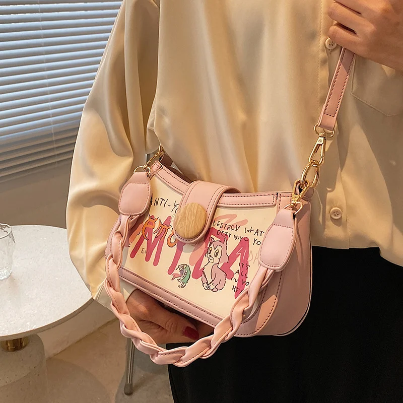 2023 Shoulder Bags for Women  Women Luxury Handbag PU Leather Simple Underarm Shoulder Bags Totes Purse Pouc designer luxury