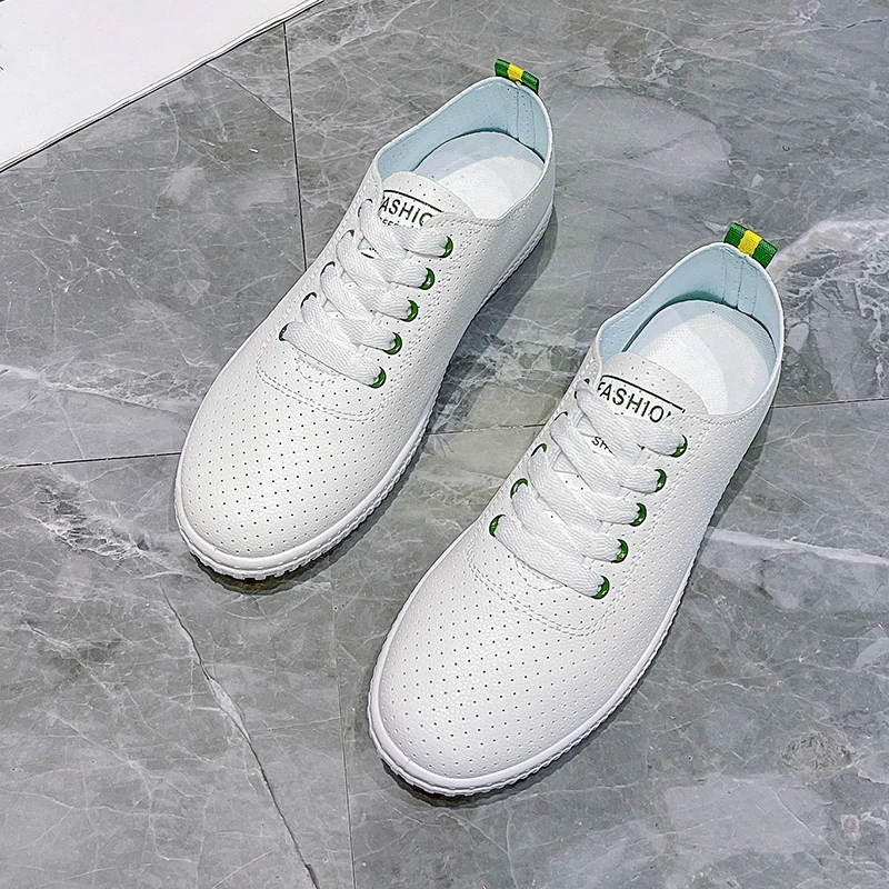 

Women's Shoes 2023 New Basic Women's Flats Breathable Casual Beanie Flat Shoes Hollow Out Solid Flat with Round Toe Shoes Women