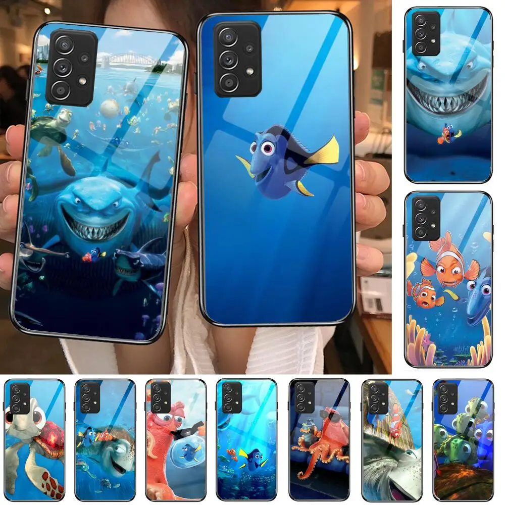 

Disney Finding Nemo Tempered Glass Case Phone For Samsung Galaxy A51 A71 A60 A70S A70 A80 A21S A41 A20E A50 A30S 5g A32 A40S A20