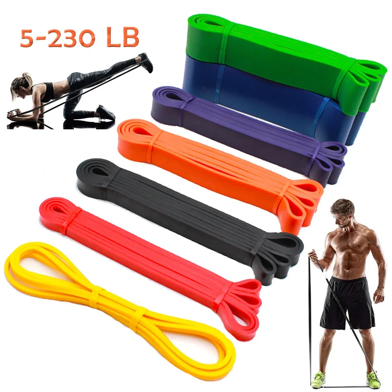 

1/2/3/4/5 Pcs Elastic Resistance Band Fitness Belt Pull Up Exercise Expander Stretch Assist Girdle for Training Pilate 2080cm