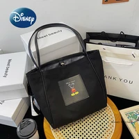 disney mickey fashion womens shoulder bag canvas large capacity cartoon womens handbag luxury brand travel storage bag