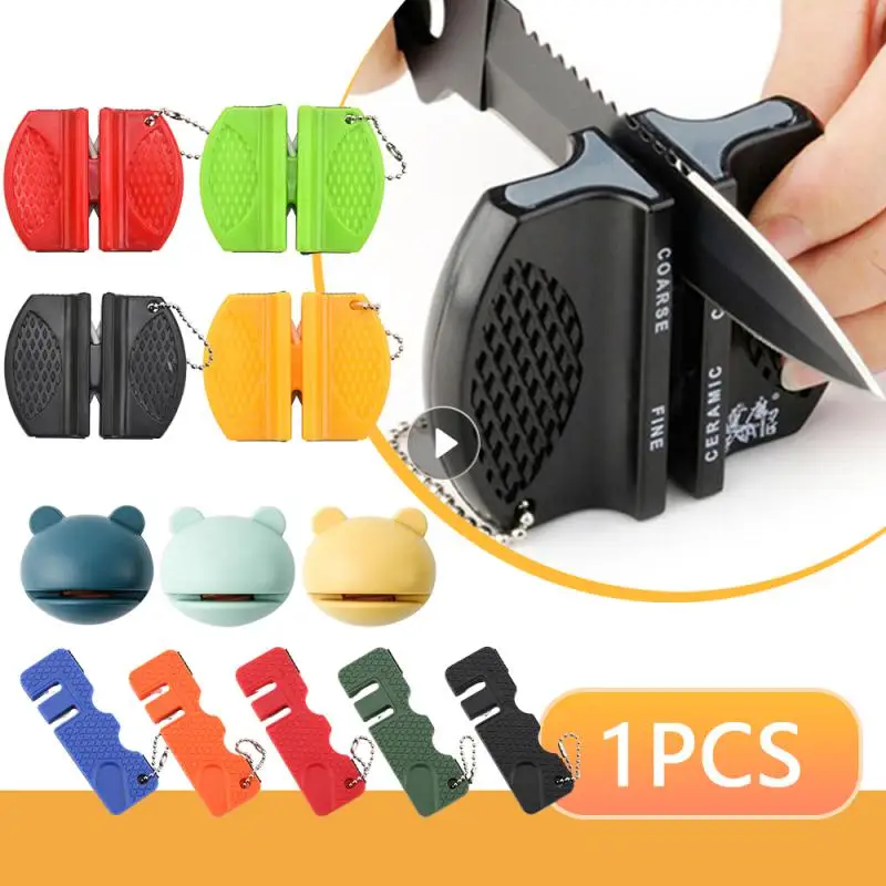

Knife Sharpener Pocket Ceramic Sharpen Diamond Tool Scissor Sharpen Gears Fish Hook Carbide Knife Whetstone Outdoor Multi Tools