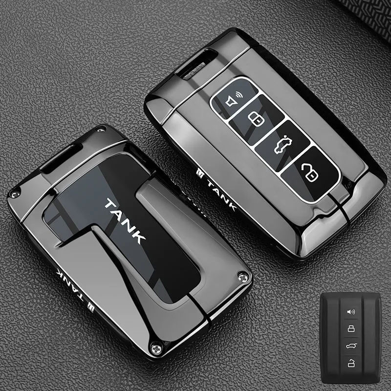 

Great Wall GWM WEY Tank 300 500 Автомобильный Чехол Для Дистанционного Ключа Защитный Брелок Для Ключей Аксессуар Из Оцинкова...