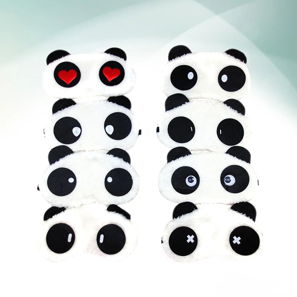 

1PC Eye Plush Cute Fabric Panda Shape Eyeshade Eyepatch for Women Gift Choice Girls
